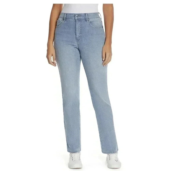 Gloria Vanderbilt  Women's Amanda Jeans Tapered Leg Classic Rise Size 16 (EUC) - Picture 1 of 9